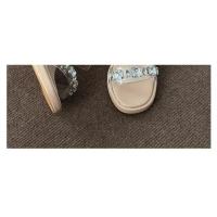 Tacones altos desgaste exterior de las mujeres 2025 verano nuevo francés tacón grueso diamantes de imitación sandalias de cristal transparente zapatillas de mujer zapatos de mujer - details 34