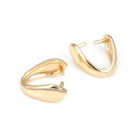 Colgantes de latón de Color dorado de 18K, conectores, cierres de Clip a presión, joyería Diy de alta calidad, accesorios para collares para mujer - details 50