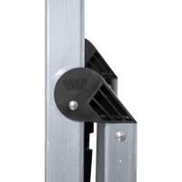 Tijera de 8 Escalones de Aluminio Plata de 366 cm de Altura con 150 kg de Capacidad de Carga - details 2