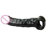 Empaque privado Condón Sexy Extendido Reutilizable Retraso Impotencia Erecciones Duraderas ED Anticonceptivo Punto G Funda de Dildo Real Masturbador Juguete Sexual para Hombres - details 2