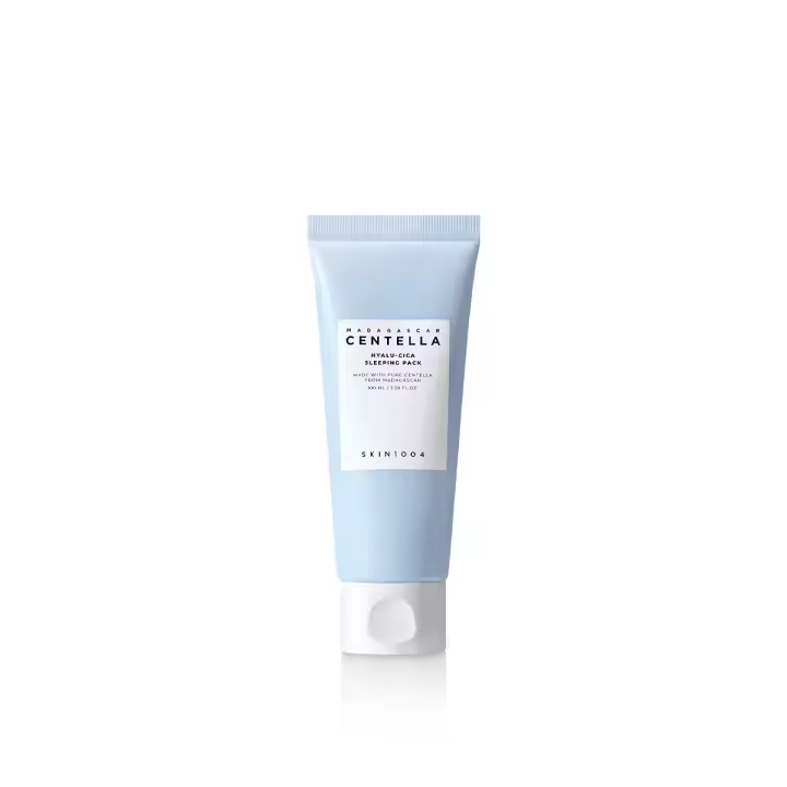 SKIN1004 Hyalu-CICA Paquete para dormir 3.38 fl.oz, 100ml Melatonina Ácido hialurónico Extracto de Centella Asiática Húmedo y revitalización - 1
