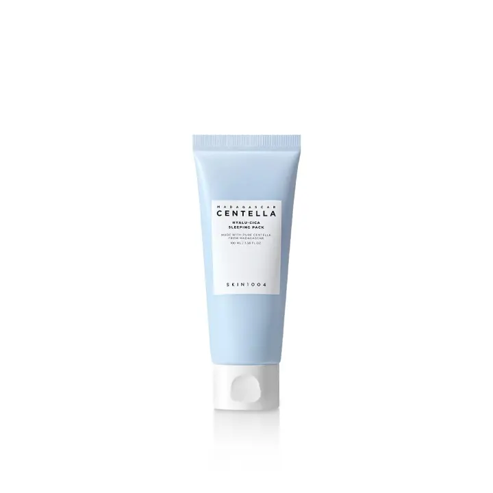 SKIN1004 Hyalu-CICA Paquete para dormir 3.38 fl.oz, 100ml Melatonina Ácido hialurónico Extracto de Centella Asiática Húmedo y revitalización - 1