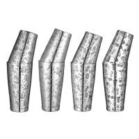 Juego de latas Boston con coctelera de cola de barra con patrón grabado - 800 ml y 500 ml - details 1