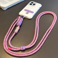 Correas ajustables para teléfono móvil, cuerda para el cuello de doble propósito, cordón cruzado, estilo Retro, antipérdida, cuerda colgante para teléfono, mujeres y niñas - details 8