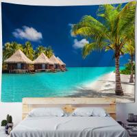 Tapiz de playa Tropical nórdico, Mandala colgante de pared Hippie, decoración de dormitorio, tapiz psicodélico, tapiz bohemio, 6 tamaños - details 30