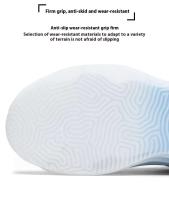 Zapatos deportivos de malla ligeros y transpirables para hombre con suelas de PVC, correas suaves para correr y caminar en primavera y verano, estilos de moda - details 7
