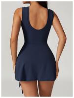 ALO yoga bádminton vestido sin mangas mujer anti-go off legging una pieza vestido de tenis al aire libre ropa deportiva falda corta - details 1