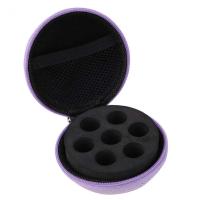 Protector de botellas con 7 compartimentos, soporte de transporte de viaje, bolsa de almacenamiento de Perfume, Mini caja de botellas, contenedor de Gel, estuche de aceite esencial - details 6