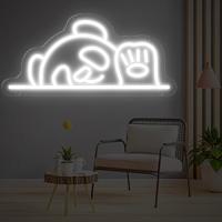 Letrero de neón de Panda, luces Led para el hogar, decoración bonita para dormitorio de niños, fiesta, restaurante, Bar, decoración de pared de zoológico para mascotas, letrero de neón - details 4