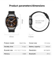 GT5 Pro Relojes inteligentes hombre Watch 5 Pro Pantalla HD Brújula NFC Trayectoria GPS Frecuencia cardíaca deportiva Reloj inteligente para Android IOS - details 18