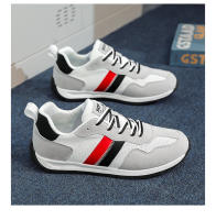 Zapatos deportivos informales de marca para hombre, cómodos zapatos deportivos con cordones para correr al aire libre, resistentes al desgaste, con absorción de impacto, para primavera y exteriores - details 12