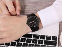 Moda de lujo premium para hombres Reloj Estilo de negocios Movimiento de calendario Correa de acero inoxidable Reloj de pulsera de cuarzo deportivo impermeable al aire libre - details 6