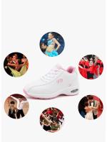 Zapatillas de Mujer RUNSUN DAILY con Almohadón de Aire Zapatos de Correr Transpirables para Gimnasio y Deporte PU Plataforma de Tenis Zapatos de Baile - details 1