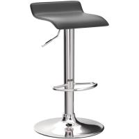 Taburetes de Cocina Giratorios 360° Altura Ajustable con Reposapiés Taburetes Altos con Asiento PVC para Comedor, Salón y Cafetería Negro+Negro - details 49