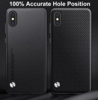 Funda de lujo de cuero PU para iPhone XS Max Cubierta trasera de silicona a prueba de golpes - details 2