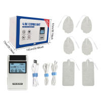 Terapia TENS EMS para aliviar el dolor en el hogar, almohadilla de electrodos, estimulador muscular de pulso, acupuntura, alivio del dolor de cuello y espalda, unidad Personal Tens - details 9