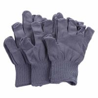 Protección solar para ciclismo al aire libre, guantes de nailon de Color sólido para hombre, guantes antideslizantes con dos dedos para pantalla táctil - details 7