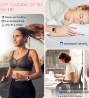 Reloj inteligente para mujer (responder/hacer llamadas), 1,6 ", elegantes, impermeables para las mujeres - details 1