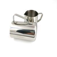 Jarra de acero inoxidable para espumar lechejarra de caféEspressocafé humeanteBarista Lattetaza de espuma de crema - details 6