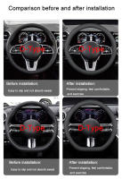 15" Leather Car Steering Wheel Cover Car Accessories for all fit B-M-W1 3 5 X1 X3 X5 X7 i1 i3 i5 i7 - details 2
