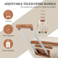 Juego de Maletas PP con Cerradura TSA Bolsa Ampliable de 360 Grados con 4 Ruedas - details 3