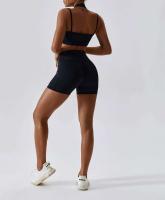 Conjunto de yoga sin costuras de 2 piezas para mujer, sujetador para gimnasio y correr, ropa deportiva, body, sujetador deportivo - details 17