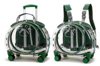 Carro de viaje, bolsa portátil transpirable para mascotas, transporte para perros, mochila para gatos de gran espacio - details 24
