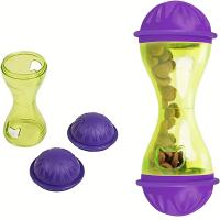 Juguete para gatos, dispositivo para fugas de alimentos, forma de hueso, dispositivo divertido de comida lenta, juego de mascota - details 3