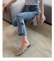 Zapatos planos de mujer con punta puntiaguda y espalda expuesta, zapatos de mujer antideslizantes - details 2