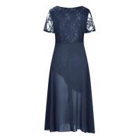 Vestido de verano de moda con cuello en V, pantalones cortos casuales, vestidos de manga para mujer - details 3