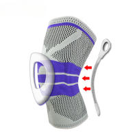 Knee Brace for Men Women Silicone Gel Spring Support Knee Pads Workout Meniscus Tear Joint Pain Relief Knee Sleeve - details 1