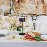 Lámpara LED recargable USB de Mesa Regulable - Larga duración - Luz regulable (Dimmer) con un toque - Casa y restaurante - Protección IP54 - Dorado Oscuro - details 38