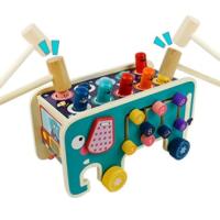 Wooden Whack-A-Mole Game