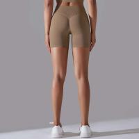 Pantalones cortos de cintura alta para mujer, ropa deportiva para Yoga, gimnasio, correr, pantalones cortos de entrenamiento - details 10