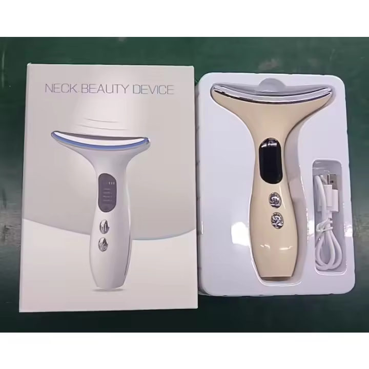 Herramienta de Belleza para El Cuello Masaje de Luz de Color para Eliminar las Líneas - 1