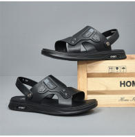 Nuevas Sandalias de Hombre 2025 Zapatos de Playa de Verano Estilo Doble Propósito para Conducir y Usar al Aire Libre Antideslizantes para Papá - details 0