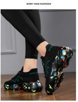 Zapatillas de deporte para hombre, zapatos para mujer, zapatos de calcetín, zapatos sin cordones, zapatos casuales de moda, zapatos de tenis de malla de verano, grandes 35-47 - details 11