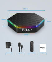 Android 12 TV Box T95Z Plus Luz RGB de 6K Ultra HD Wifi6 2.4G/5G 4GB 64GB - details 10