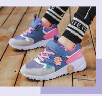 Zapatillas de tenis de moda para niños y niñas, zapatos para correr al aire libre, zapatos deportivos escolares antideslizantes, zapatos cómodos de malla transpirable, color rosa - details 12