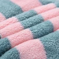 Toalla de Secado Rápido para el Cabello Gorro de Ducha con Rayas para Mujer Súper Absorbente - details 3