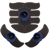 Masajeador de carga USB 8 para cintura, entrenamiento de músculos abdominales, masaje adelgazante y parches Fiess - details 8