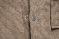 Suéter de manga larga con solapa para hombre, cárdigan con bolsillo, decoración, Color sólido, novedad de otoño e invierno, 2024 - details 23