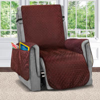 Cubierta de sofá reclinable para niños y perros  (76x230cm) protector de columpio inverso resistente al agua para sala de estar hecho de poliéster - details 2
