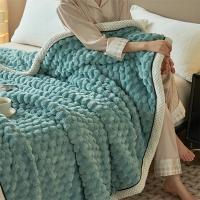 Manta cálida de franela para dormir, mantas de forro polar para la cama, acolchada, gruesa, cálida, suave y cómoda, para el hogar, Otoño e Invierno - details 13