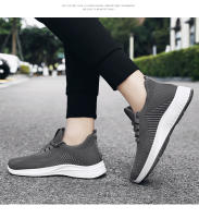 Zapatillas de moda para hombre Zapatillas elásticas ultraligeras y transpirables Suela blanda Zapatos casuales - details 8