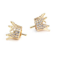 Colgante de Abalorio de Cuentas de Medio Agujero de Oro 18K Material de Metal de China - details 52