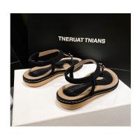Sandalias Planas para Mujer 2025 Chanclas de Playa con Hebilla Metálica y Bordado - details 30