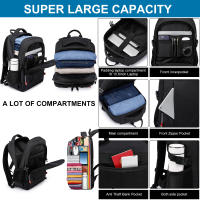 Mochila de viaje para mujer, deportes al aire libre impermeables, con puerto de carga USB - details 4