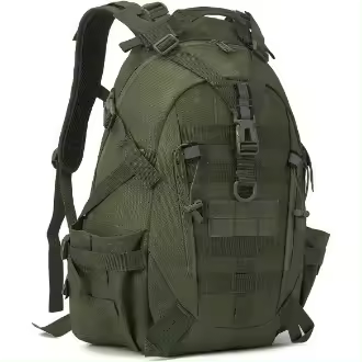 35L Mochara TÁCtica Militar Del Ejército Mochara Bug Out Bolsa Paquete de Asalto Al Aire Libre Camping Caza Trekking Daypack (Verde) - 1