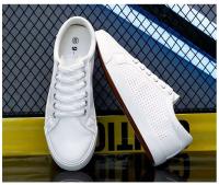 Zapatos para caminar para hombre, nuevos zapatos deportivos de cuero genuino. - details 9